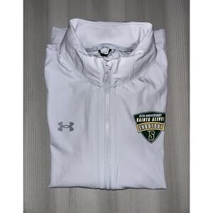 Siena College Under Armour Rain Jacket - Size Large - Grey - Brand New W/O Tags